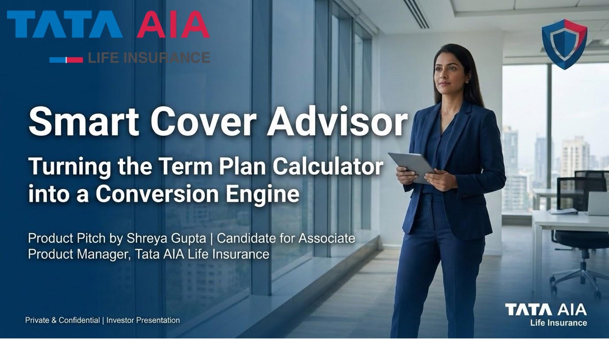 Cover slide of Tata AIA